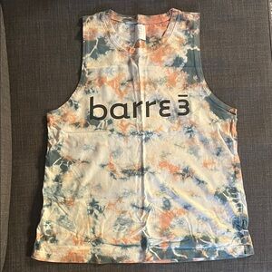 barre3 Tie-Dye Muscle Tank Top